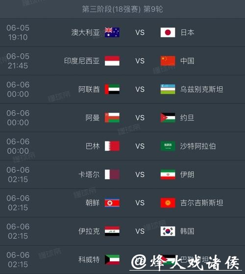 2026世界杯赛程完整安排指南
